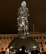 r/europe - He Who Brings the Light, the national memorial to the Winter War was unveiled at Kasarmitori square in central Helsinki on Thursday – 78 years after the war started on 30 November 1939
